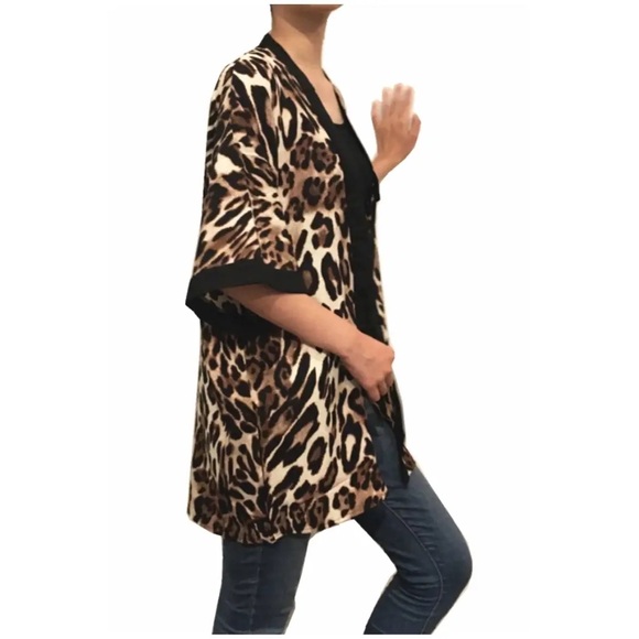 Passion of Essence Other - Leopard Print Kimono